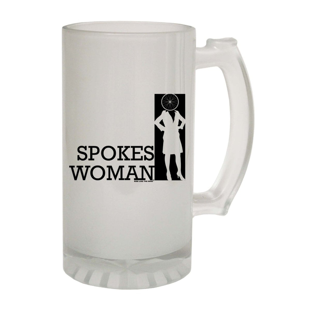 Alcohol Cycling Rltw Spokes Woman - Funny Novelty Beer Stein - 123t Australia | Funny T-Shirts Mugs Novelty Gifts