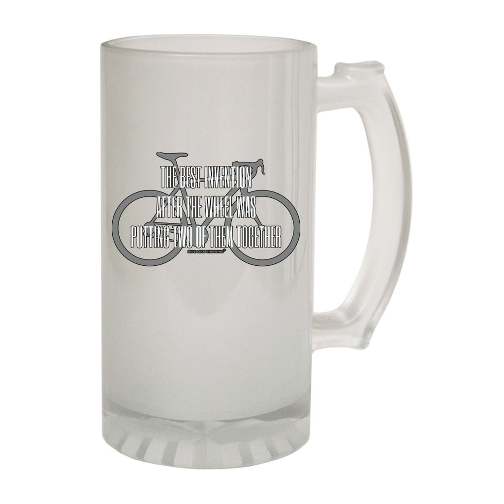 Alcohol Cycling Rltw The Best Invention After The Wheel - Funny Novelty Beer Stein - 123t Australia | Funny T-Shirts Mugs Novelty Gifts