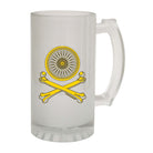 Alcohol Cycling Rltw Wheel Crossbones - Funny Novelty Beer Stein - 123t Australia | Funny T-Shirts Mugs Novelty Gifts