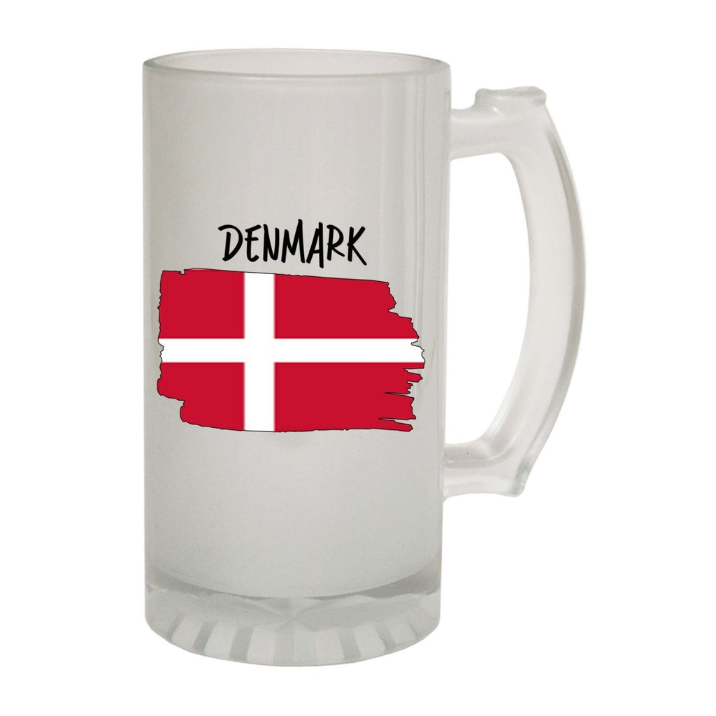 Alcohol Denmark Country Flag Nationality - Beer Stein - 123t Australia | Funny T-Shirts Mugs Novelty Gifts
