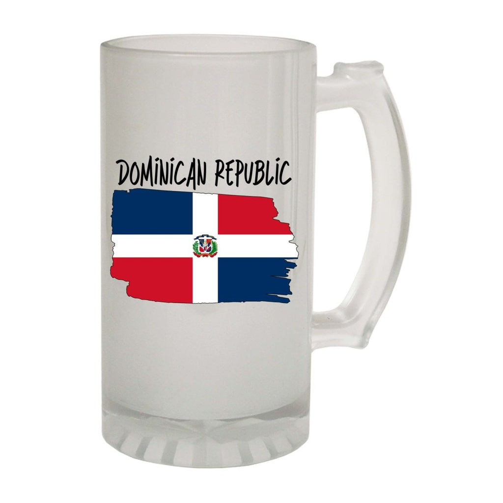 Alcohol Dominican Republic Country Flag Nationality - Beer Stein - 123t Australia | Funny T-Shirts Mugs Novelty Gifts