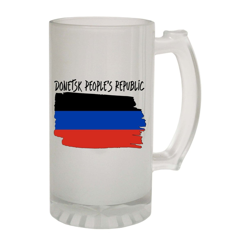Alcohol Donetsk Peoples Republic Country Flag Nationality - Beer Stein - 123t Australia | Funny T-Shirts Mugs Novelty Gifts
