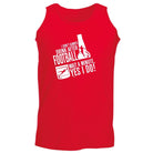 Alcohol Dont Always Drink After Football - Funny Novelty Vest Singlet Unisex Tank Top - 123t Australia | Funny T-Shirts Mugs Novelty Gifts