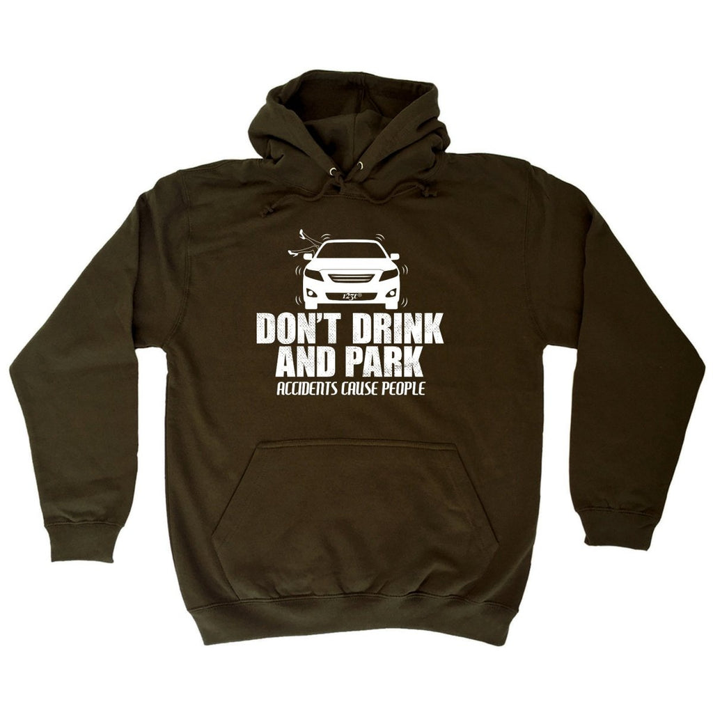 Alcohol Dont Drink And Park - Funny Novelty Hoodies Hoodie - 123t Australia | Funny T-Shirts Mugs Novelty Gifts