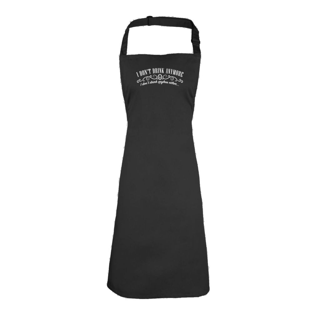 Alcohol Dont Drink Anymore Anyless - Funny Novelty Kitchen Adult Apron - 123t Australia | Funny T-Shirts Mugs Novelty Gifts