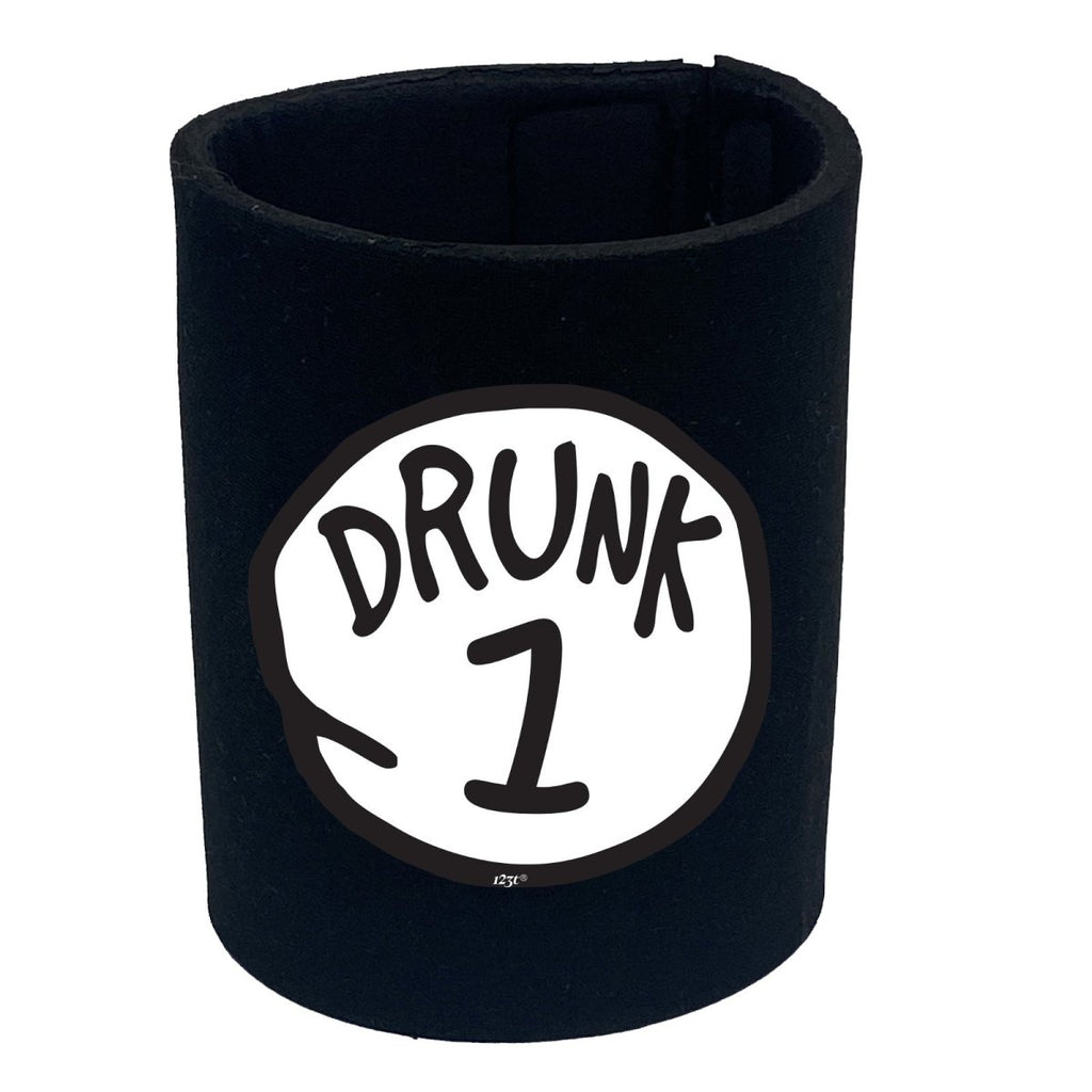 Alcohol Drunk 1 - Funny Novelty Stubby Holder - 123t Australia | Funny T-Shirts Mugs Novelty Gifts