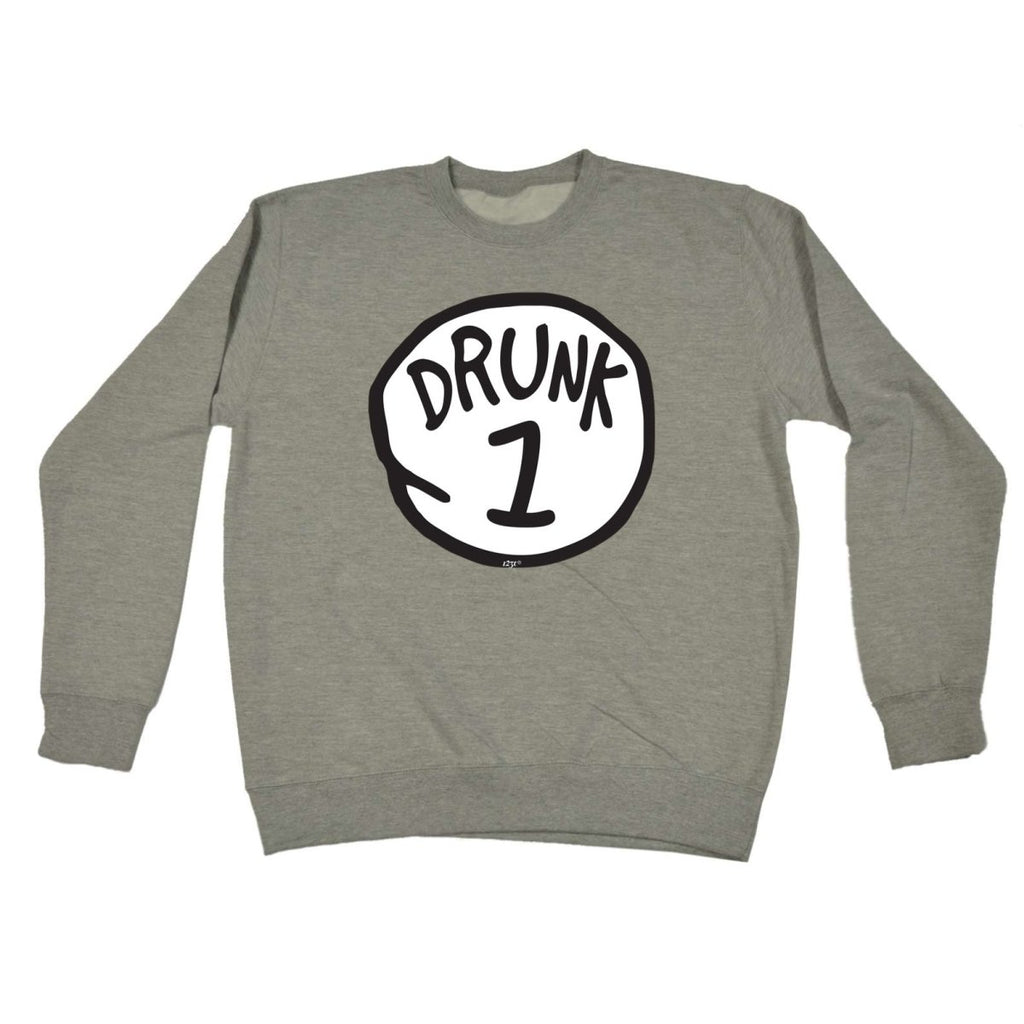 Alcohol Drunk 1 - Funny Novelty Sweatshirt - 123t Australia | Funny T-Shirts Mugs Novelty Gifts