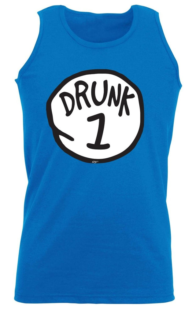 Alcohol Drunk 1 - Funny Novelty Vest Singlet Unisex Tank Top - 123t Australia | Funny T-Shirts Mugs Novelty Gifts