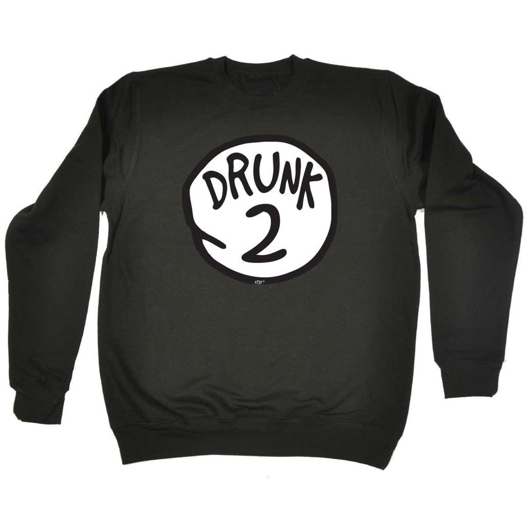 Alcohol Drunk 2 - Funny Novelty Sweatshirt - 123t Australia | Funny T-Shirts Mugs Novelty Gifts