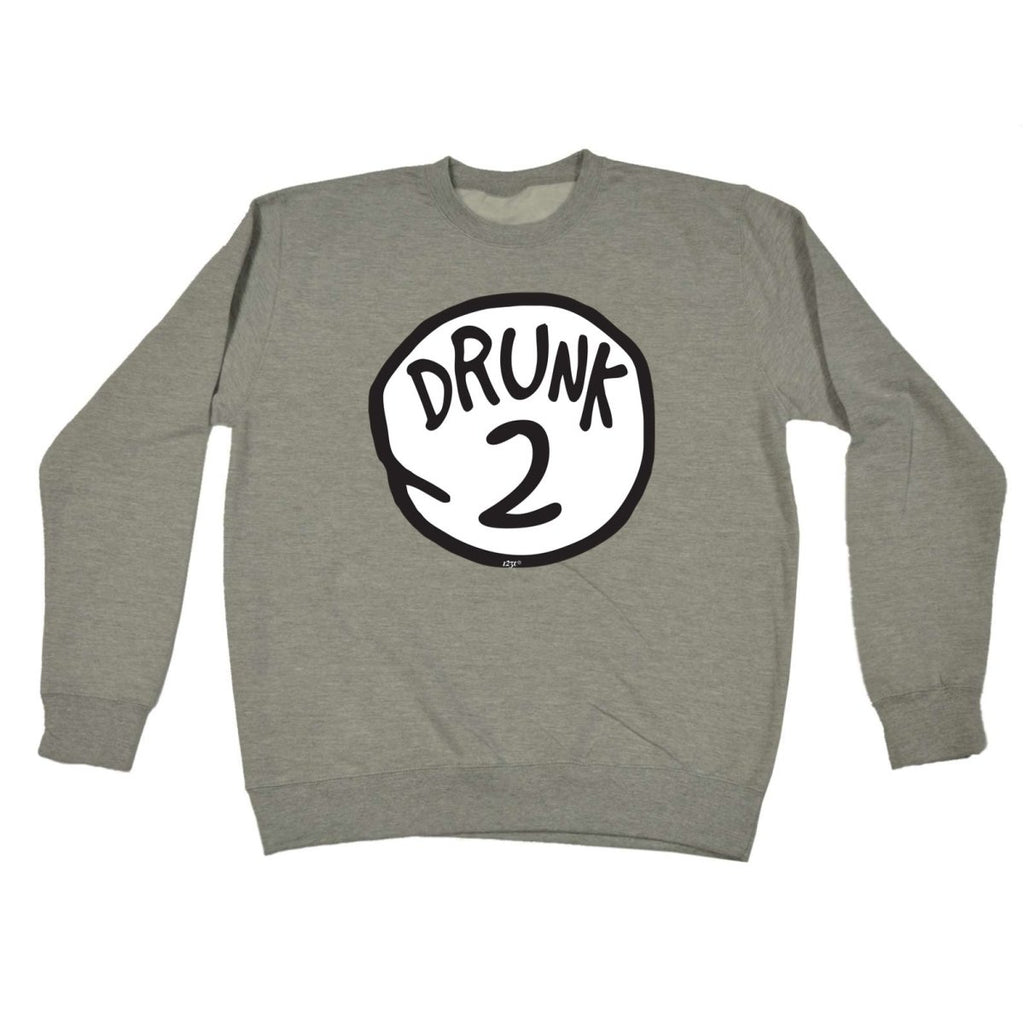 Alcohol Drunk 2 - Funny Novelty Sweatshirt - 123t Australia | Funny T-Shirts Mugs Novelty Gifts