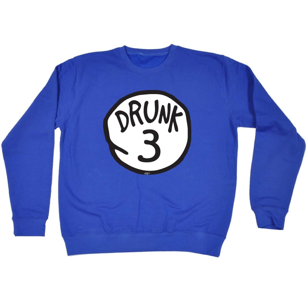 Alcohol Drunk 3 - Funny Novelty Sweatshirt - 123t Australia | Funny T-Shirts Mugs Novelty Gifts