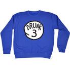 Alcohol Drunk 3 - Funny Novelty Sweatshirt - 123t Australia | Funny T-Shirts Mugs Novelty Gifts