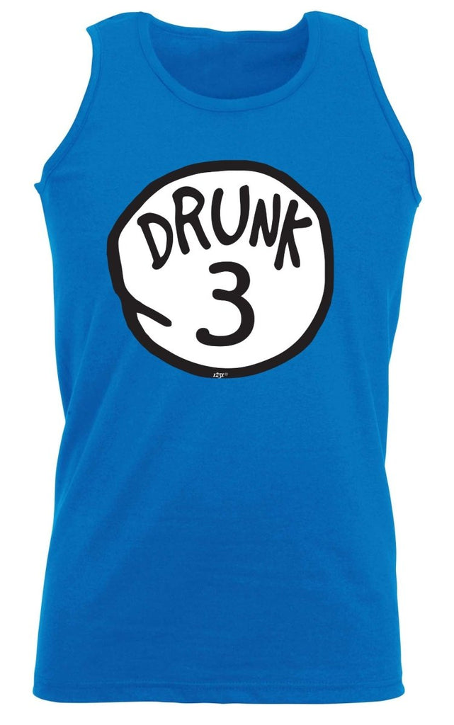 Alcohol Drunk 3 - Funny Novelty Vest Singlet Unisex Tank Top - 123t Australia | Funny T-Shirts Mugs Novelty Gifts