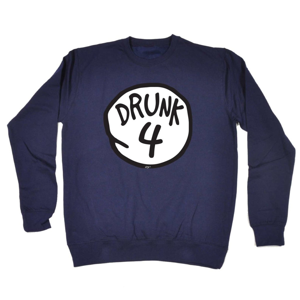 Alcohol Drunk 4 - Funny Novelty Sweatshirt - 123t Australia | Funny T-Shirts Mugs Novelty Gifts
