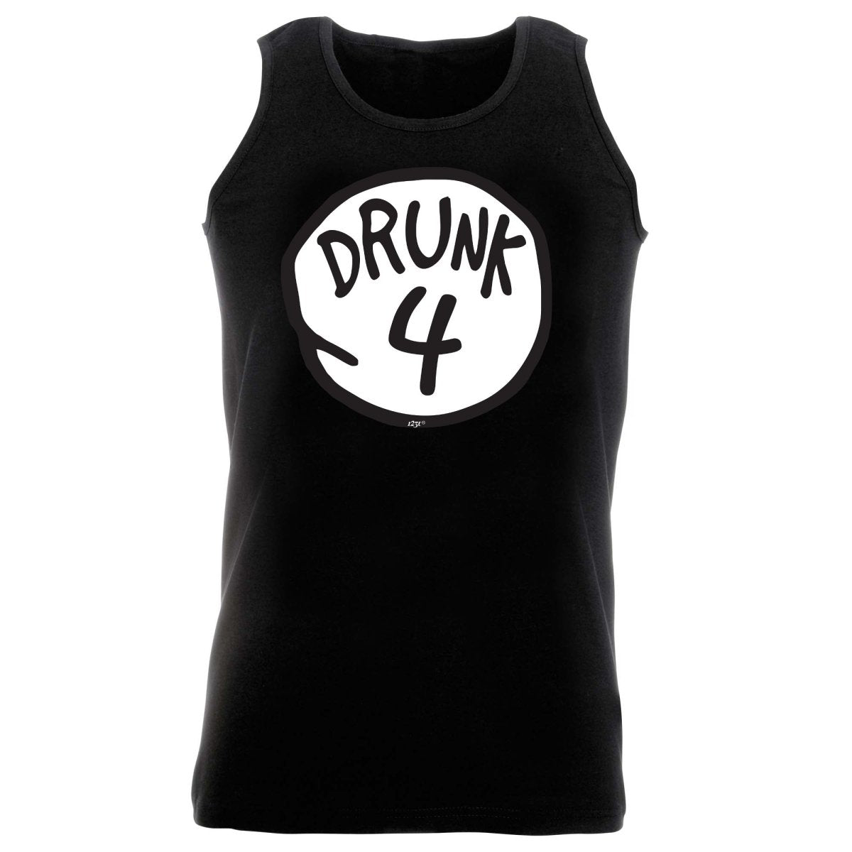 Alcohol Drunk 4 - Funny Novelty Vest Singlet Unisex Tank Top - 123t Australia | Funny T-Shirts Mugs Novelty Gifts