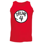 Alcohol Drunk 4 - Funny Novelty Vest Singlet Unisex Tank Top - 123t Australia | Funny T-Shirts Mugs Novelty Gifts