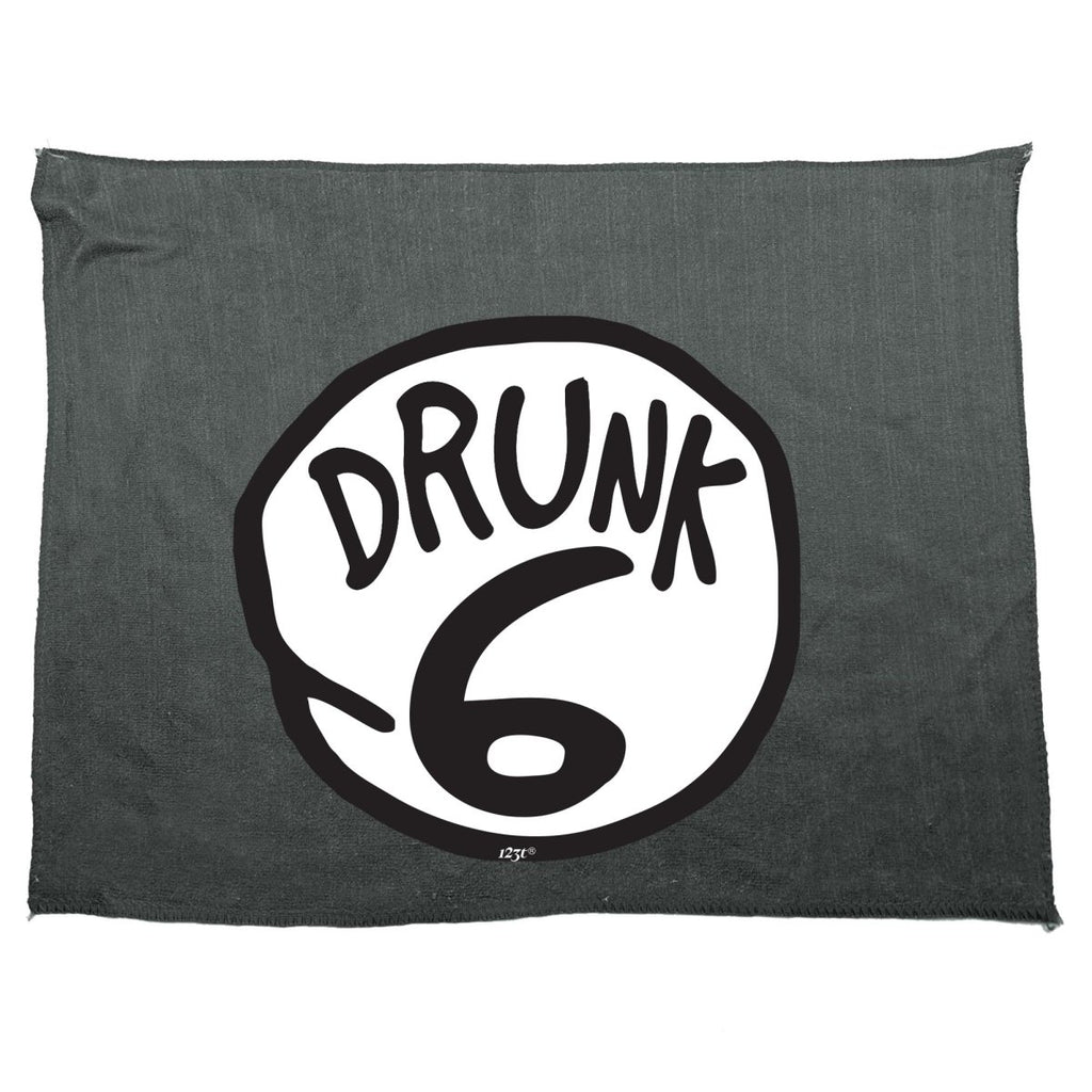 Alcohol Drunk 6 - Funny Novelty Soft Sport Microfiber Towel - 123t Australia | Funny T-Shirts Mugs Novelty Gifts