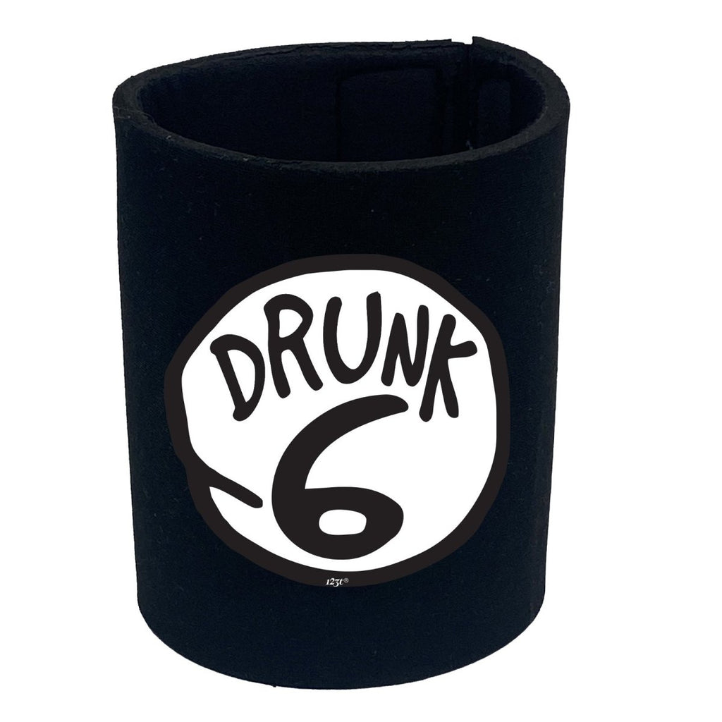 Alcohol Drunk 6 - Funny Novelty Stubby Holder - 123t Australia | Funny T-Shirts Mugs Novelty Gifts