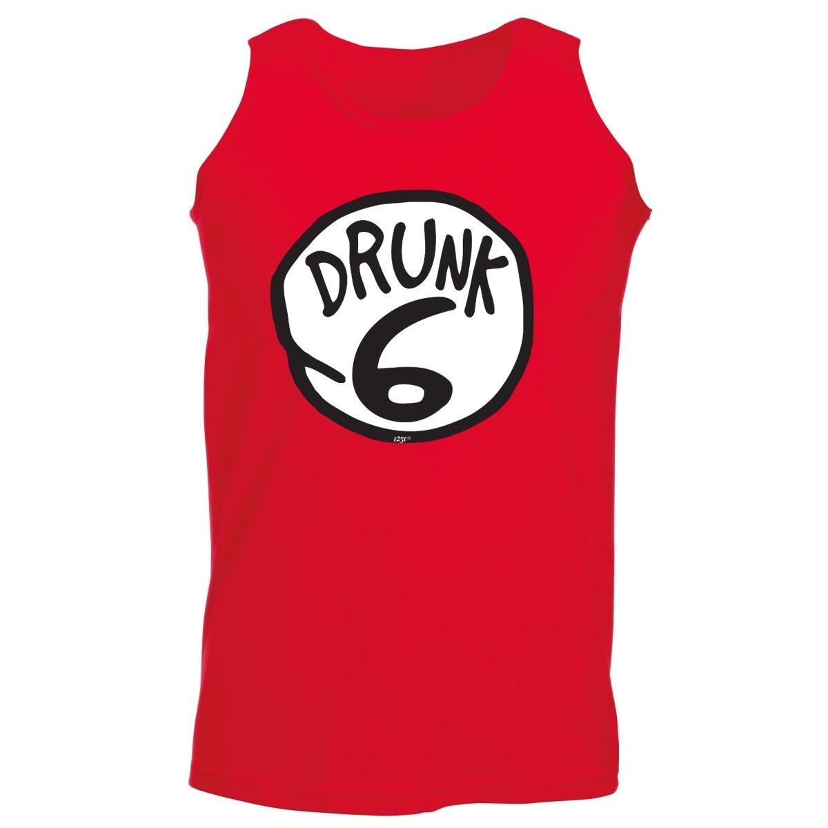Alcohol Drunk 6 - Funny Novelty Vest Singlet Unisex Tank Top - 123t Australia | Funny T-Shirts Mugs Novelty Gifts