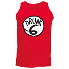 Alcohol Drunk 6 - Funny Novelty Vest Singlet Unisex Tank Top - 123t Australia | Funny T-Shirts Mugs Novelty Gifts