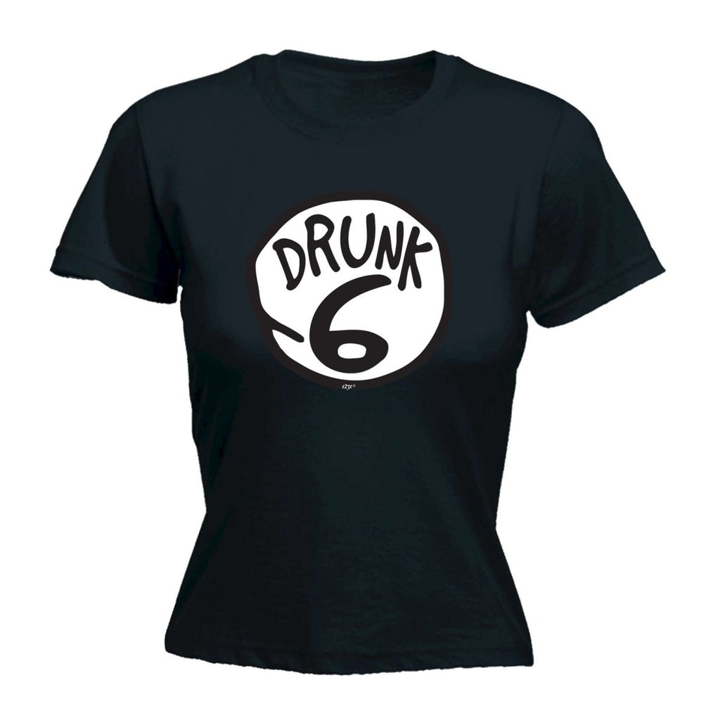 Alcohol Drunk 6 - Funny Novelty Womens T-Shirt T Shirt Tshirt - 123t Australia | Funny T-Shirts Mugs Novelty Gifts
