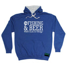 Alcohol Dw Fishing And Beer What Else Is There - Funny Novelty Hoodies Hoodie - 123t Australia | Funny T-Shirts Mugs Novelty Gifts