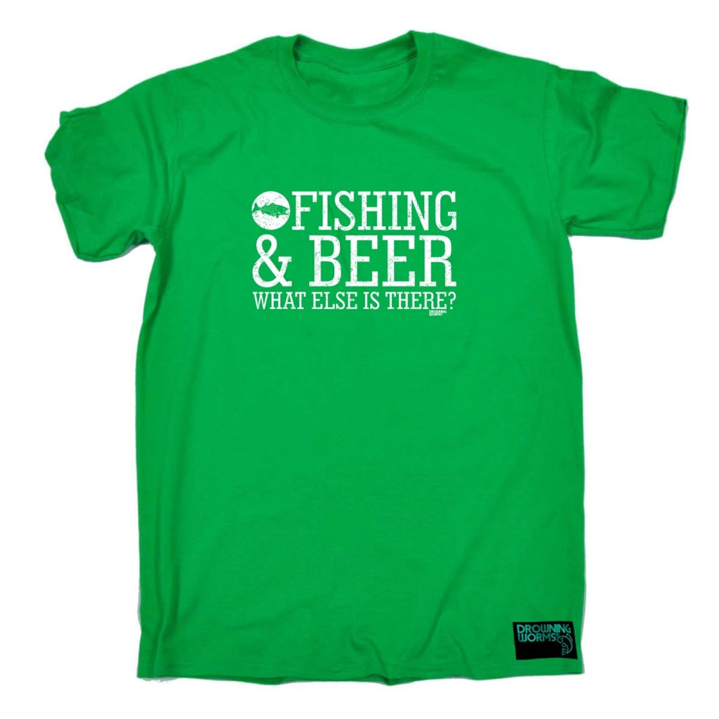 Alcohol Dw Fishing And Beer What Else Is There - Mens Funny Novelty T-Shirt TShirt / T Shirt - 123t Australia | Funny T-Shirts Mugs Novelty Gifts