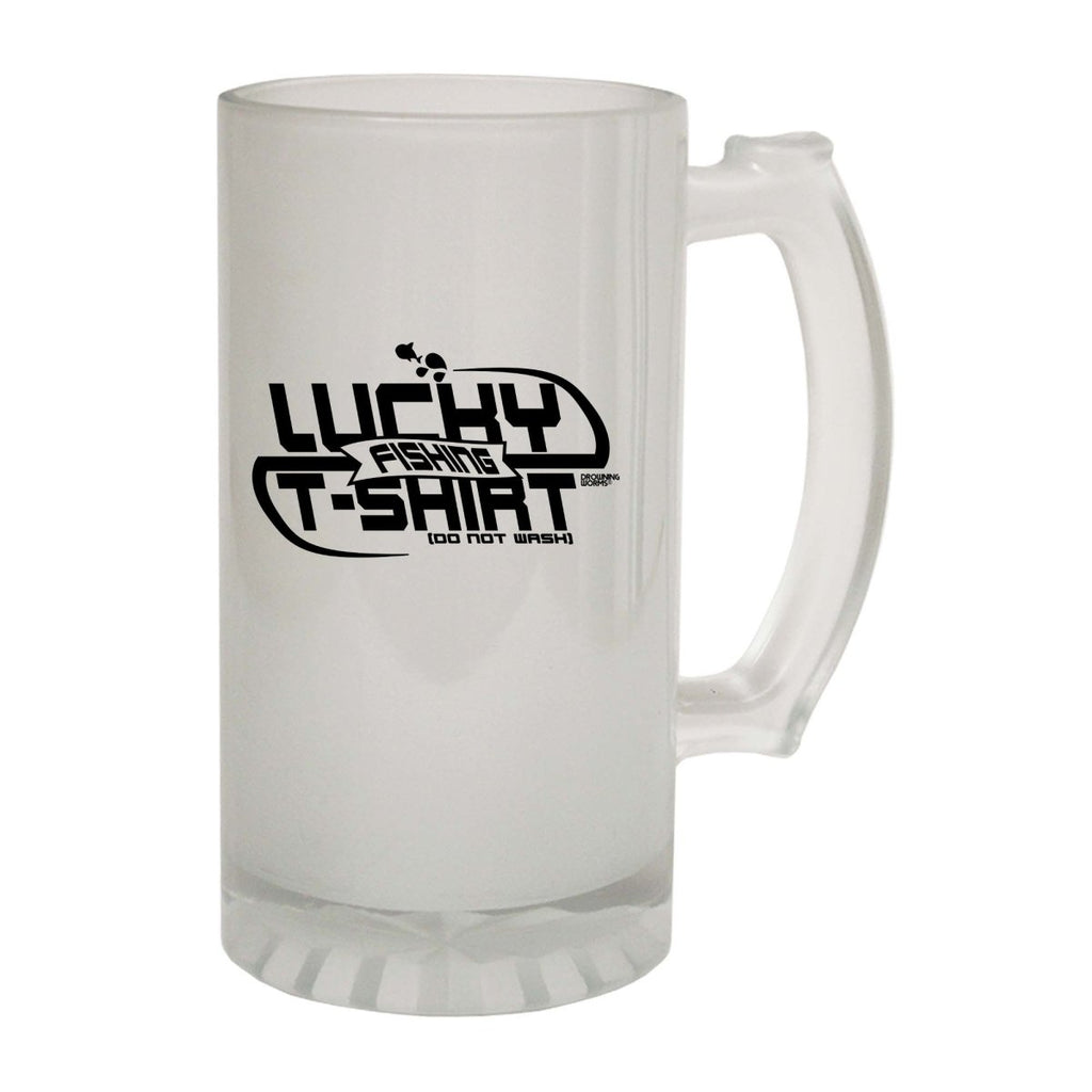 Alcohol Dw Lucky Fishing Tshirt - Funny Novelty Beer Stein - 123t Australia | Funny T-Shirts Mugs Novelty Gifts