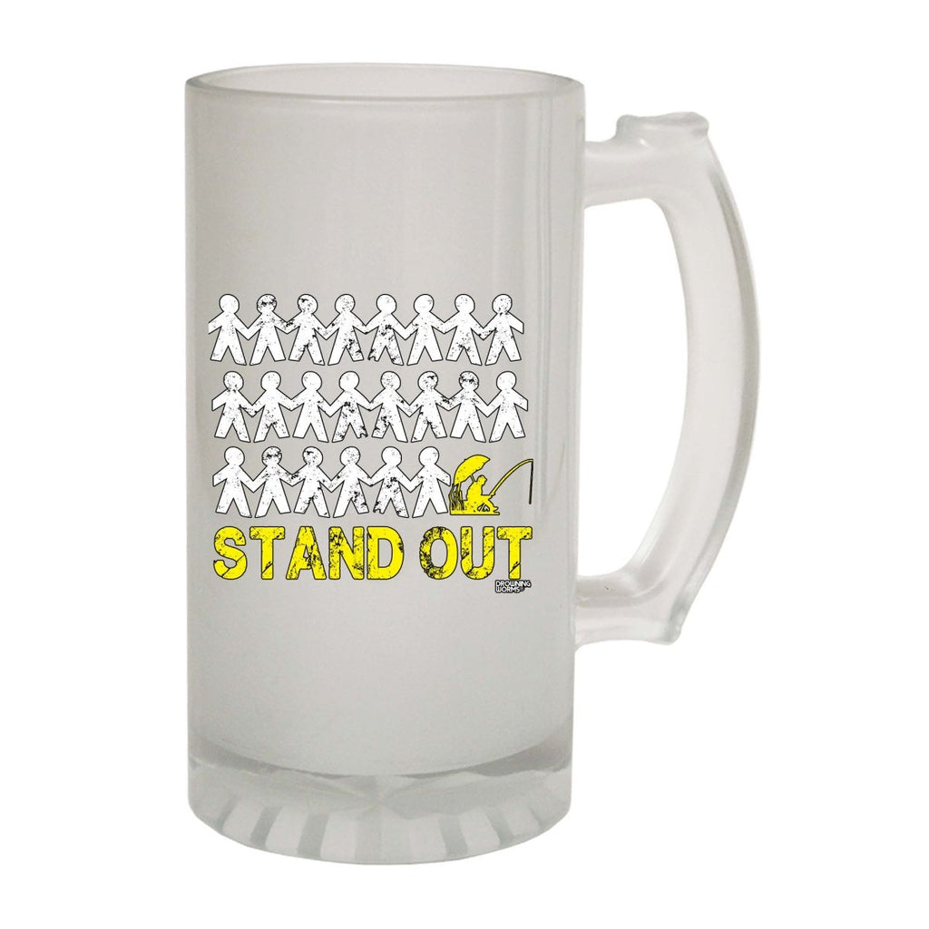 Alcohol Dw Stand Out Fishing - Funny Novelty Beer Stein - 123t Australia | Funny T-Shirts Mugs Novelty Gifts