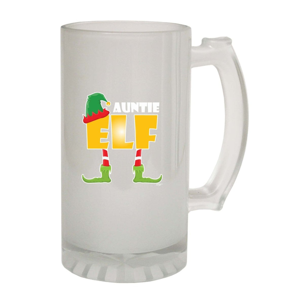 Alcohol Elf Auntie - Funny Novelty Beer Stein - 123t Australia | Funny T-Shirts Mugs Novelty Gifts