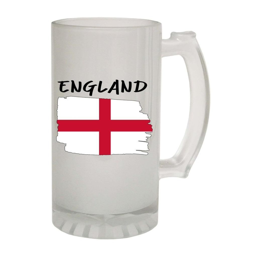 Alcohol England Country Flag Nationality - Beer Stein - 123t Australia | Funny T-Shirts Mugs Novelty Gifts