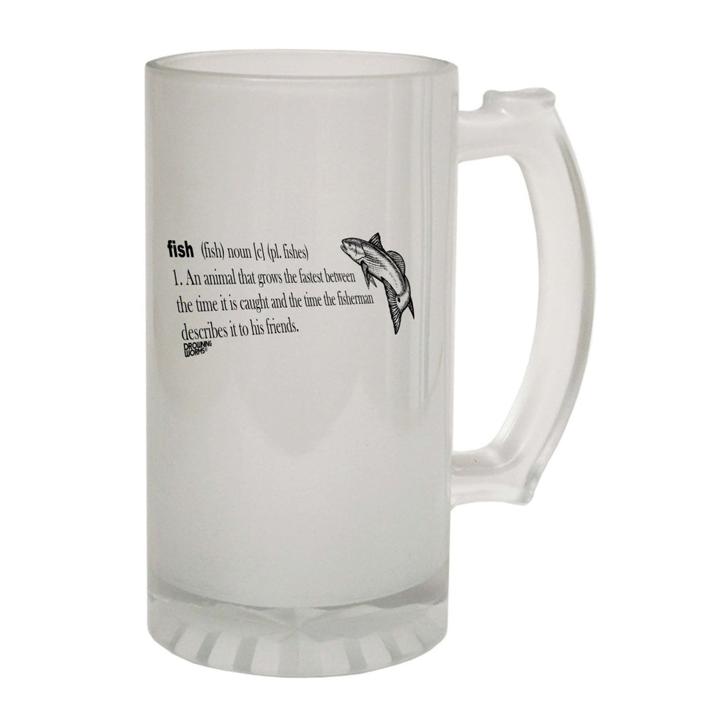 Alcohol Fishing Dw Fish Noun - Funny Novelty Beer Stein - 123t Australia | Funny T-Shirts Mugs Novelty Gifts