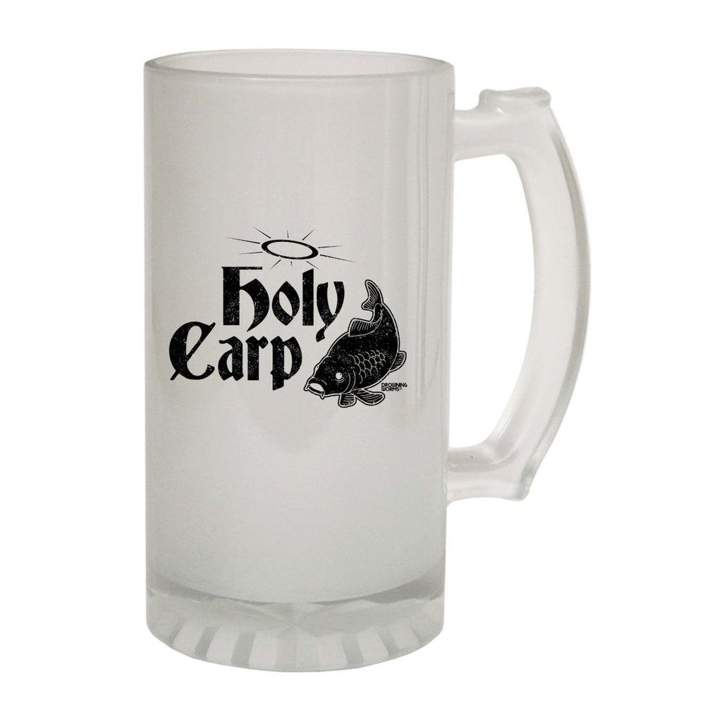 Alcohol Fishing Dw Holy Carp - Funny Novelty Beer Stein - 123t Australia | Funny T-Shirts Mugs Novelty Gifts