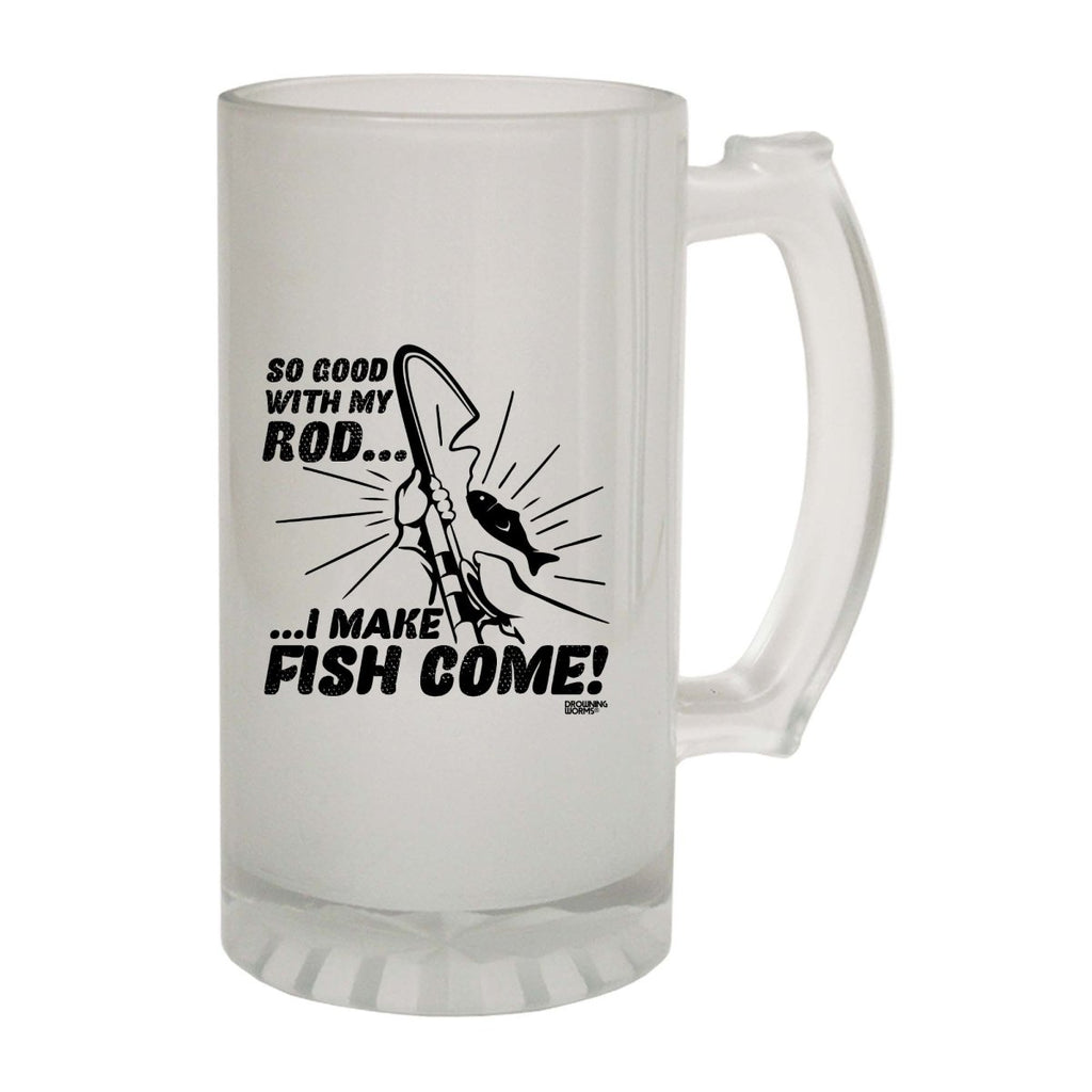 Alcohol Fishing Dw So Good With My Rod - Funny Novelty Beer Stein - 123t Australia | Funny T-Shirts Mugs Novelty Gifts