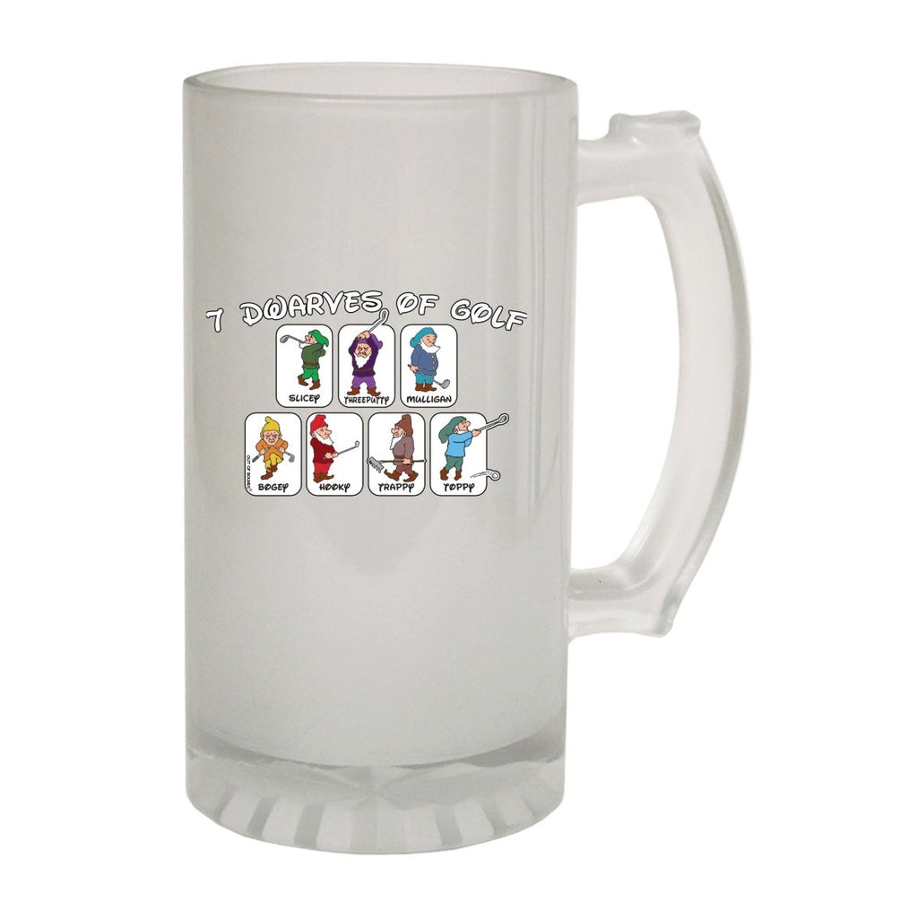 Alcohol Fishing Oob 7 Dwarves Of Golf - Funny Novelty Beer Stein - 123t Australia | Funny T-Shirts Mugs Novelty Gifts