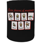 Alcohol Fishing Stubby Holder - Seven Dwarves Of Menopause - Funny Novelty Birthday Gift Joke Beer Can Bottle - 123t Australia | Funny T-Shirts Mugs Novelty Gifts