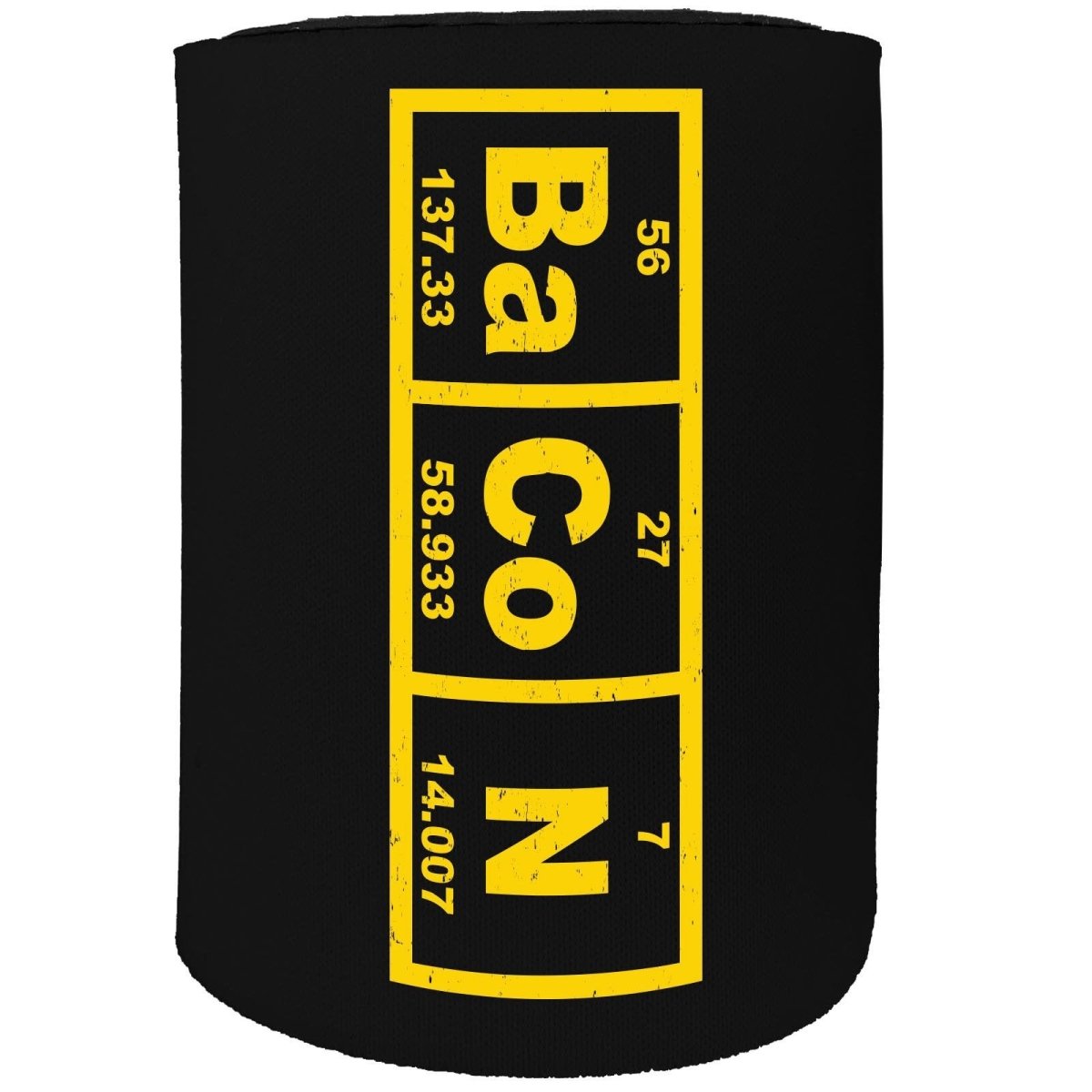 Alcohol Food Stubby Holder - Bacon Element - Funny Novelty Birthday Gift Joke Beer Can Bottle Coolie - 123t Australia | Funny T-Shirts Mugs Novelty Gifts