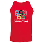 Alcohol French Drinking Team Rings - Funny Novelty Vest Singlet Unisex Tank Top - 123t Australia | Funny T-Shirts Mugs Novelty Gifts