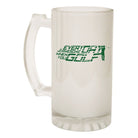 Alcohol Frosted Glass Beer Stein - Everyday Awesome Golf Golfer - Funny Novelty Birthday - 123t Australia | Funny T-Shirts Mugs Novelty Gifts