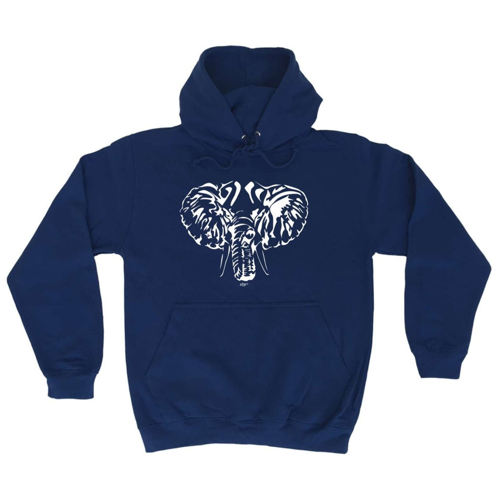 Animal Elephant Head - Funny Novelty Hoodies Hoodie - 123t Australia | Funny T-Shirts Mugs Novelty Gifts