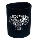 Animal Elephant Head - Funny Novelty Stubby Holder - 123t Australia | Funny T-Shirts Mugs Novelty Gifts