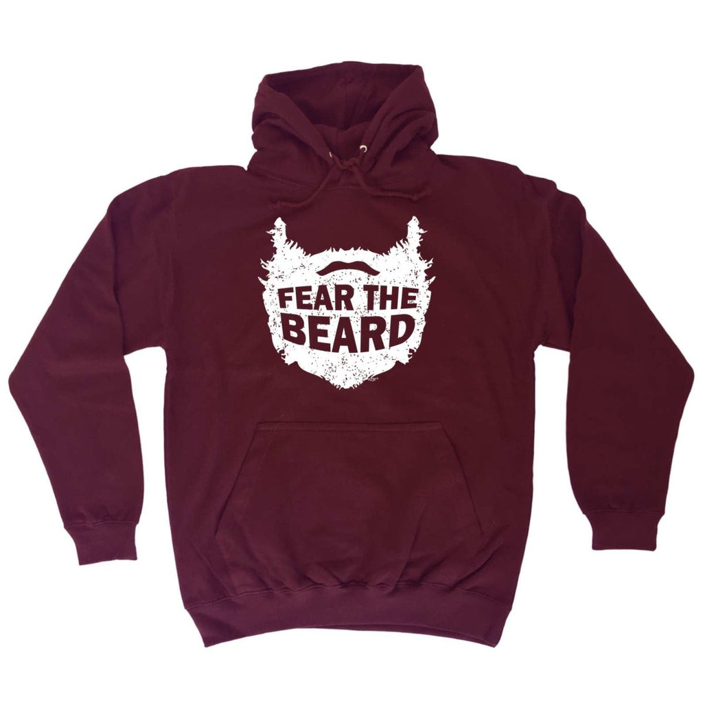Animal Fear The Beard - Funny Novelty Hoodies Hoodie - 123t Australia | Funny T-Shirts Mugs Novelty Gifts