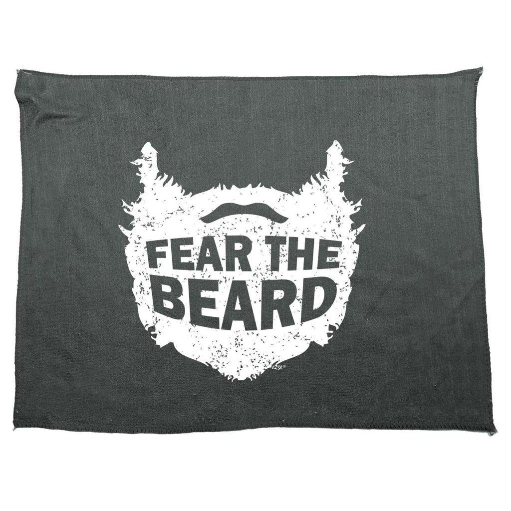 Animal Fear The Beard - Funny Novelty Soft Sport Microfiber Towel - 123t Australia | Funny T-Shirts Mugs Novelty Gifts