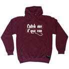 Animal Fishing Dw Catch Me If You Can - Funny Novelty Hoodies Hoodie - 123t Australia | Funny T-Shirts Mugs Novelty Gifts