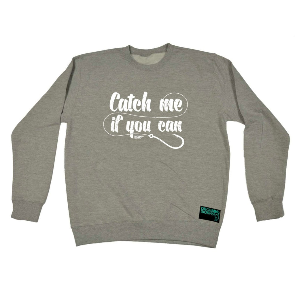 Animal Fishing Dw Catch Me If You Can - Funny Novelty Sweatshirt - 123t Australia | Funny T-Shirts Mugs Novelty Gifts