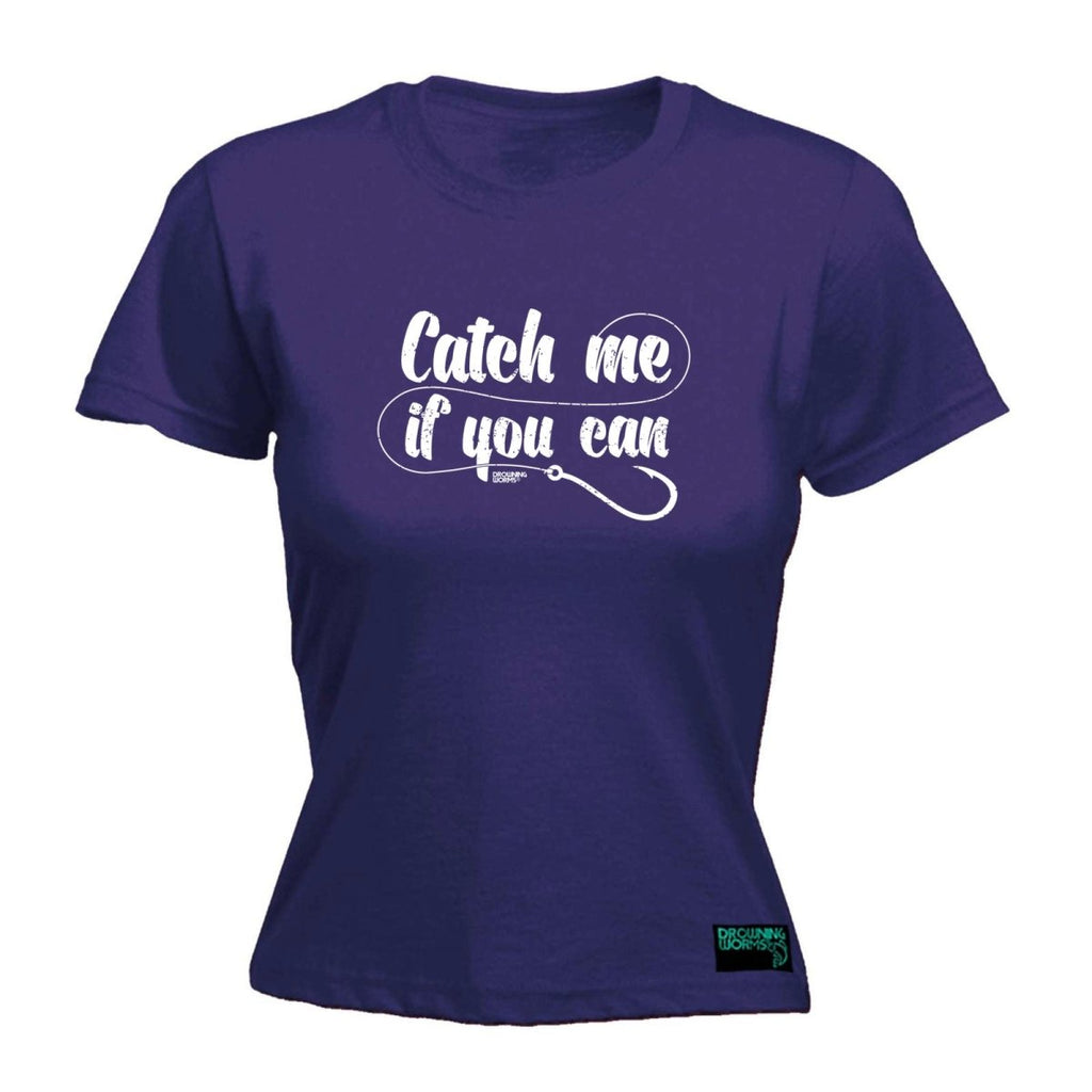 Animal Fishing Dw Catch Me If You Can - Funny Novelty Womens T-Shirt T Shirt Tshirt - 123t Australia | Funny T-Shirts Mugs Novelty Gifts