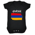 Armenia Country Flag Nationality - Babygrow Baby - 123t Australia | Funny T-Shirts Mugs Novelty Gifts