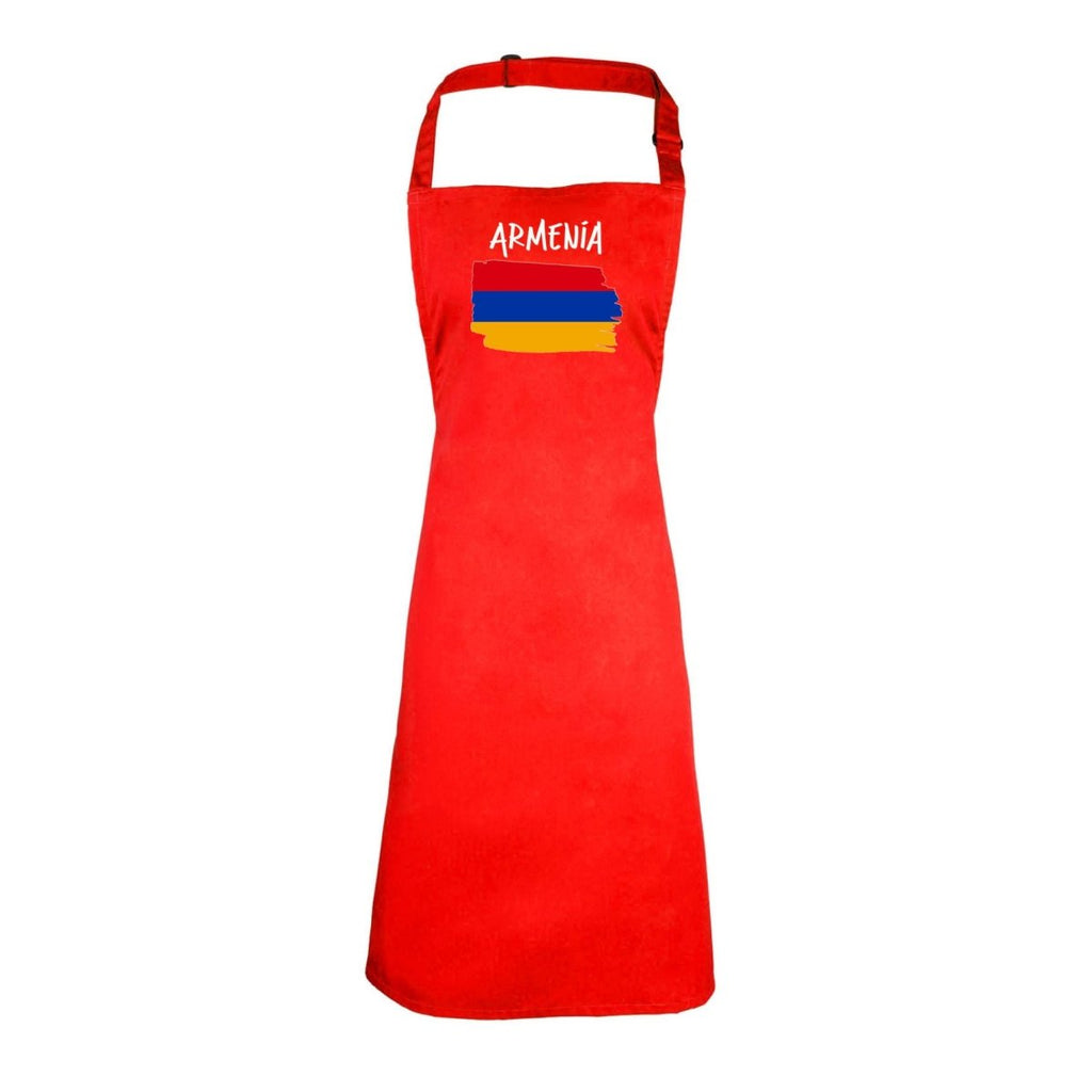 Armenia Country Flag Nationality - Kitchen Apron - 123t Australia | Funny T-Shirts Mugs Novelty Gifts