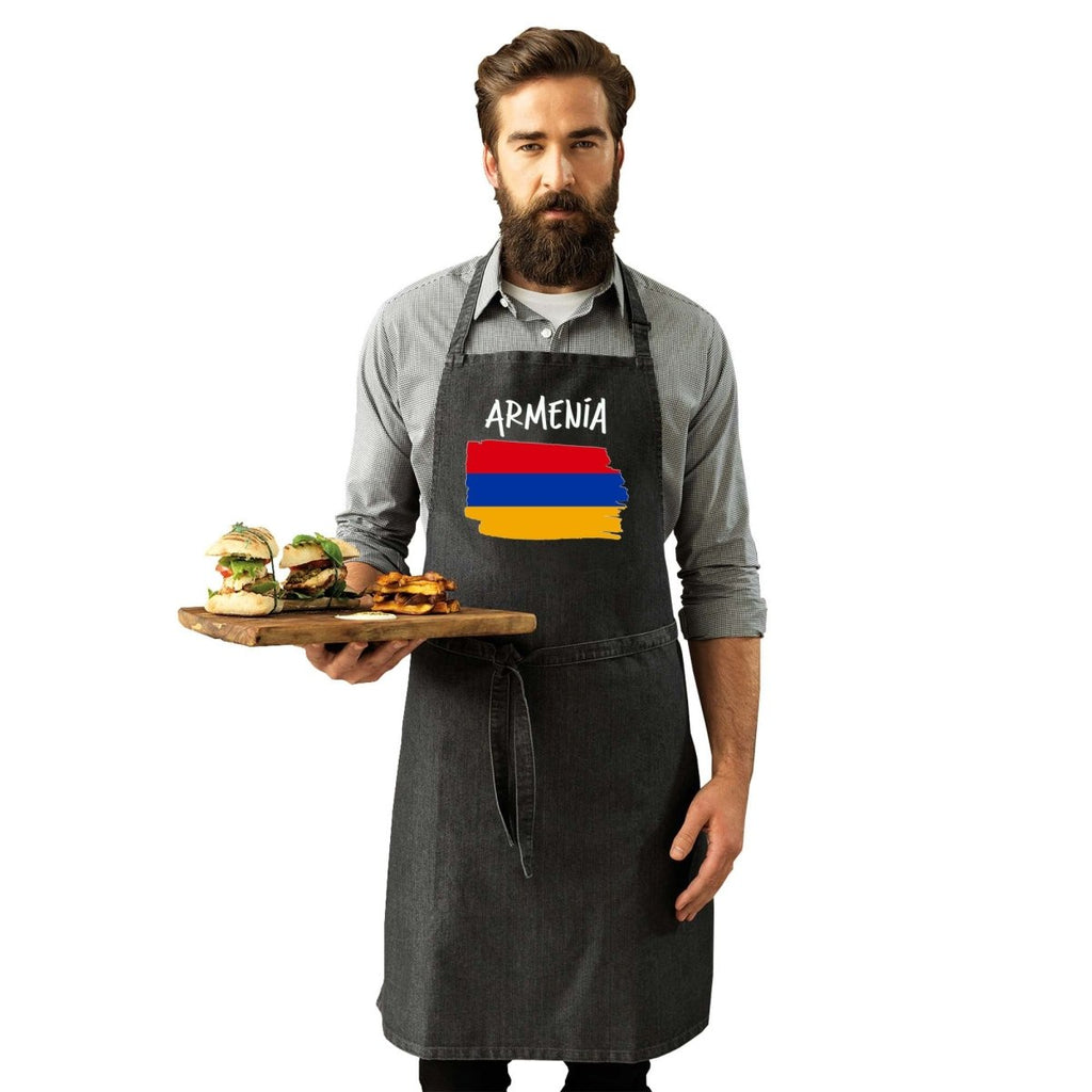 Armenia Country Flag Nationality - Kitchen Apron - 123t Australia | Funny T-Shirts Mugs Novelty Gifts
