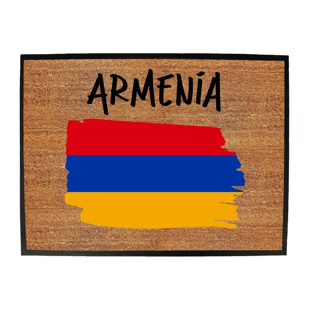 Armenia Country Flag Nationality - Novelty Doormat - 123t Australia | Funny T-Shirts Mugs Novelty Gifts
